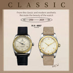 🔥Crystal Bubble Back Watches🔥Hestur HT8007 PT5000/SW200 36mm
