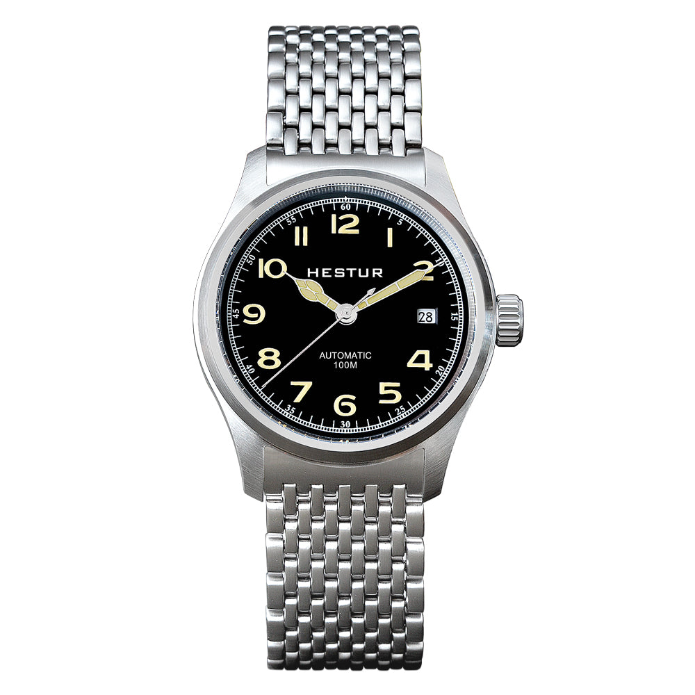 🔥Classic Pilot Automatic Watches, 🔥Hestur HT8006 Mechanical, Miyota 8215 38mm