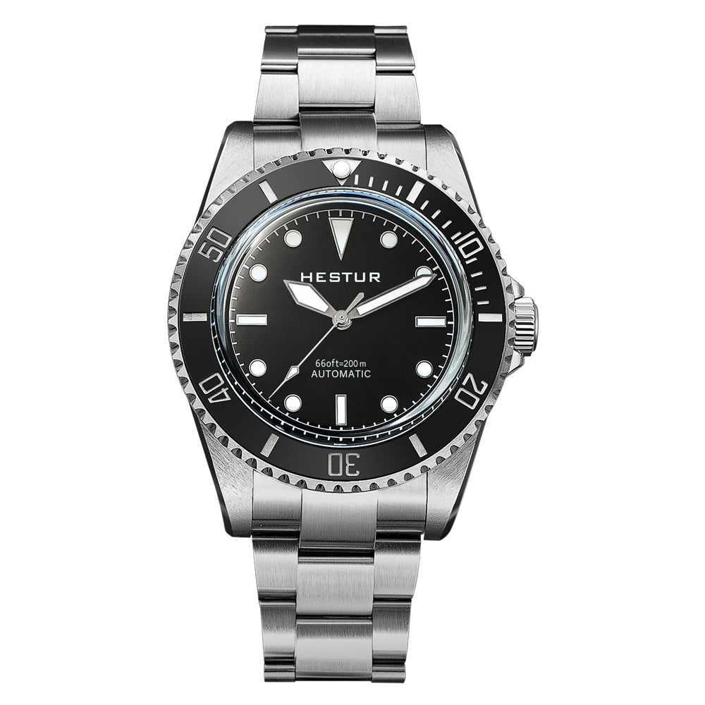 🔥Bubble Dive Watch🔥Hestur HT8004 Automatic Sapphire SW200/PT5000 40mm