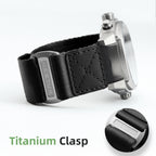 🔥Titanium Quartz Military Field Watch🔥Hestur HT8008, Chronograph 44.5mm