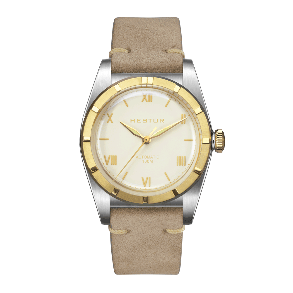 🔥Crystal Bubble Back🔥Hestur HT8007 Automatic Watches 36mm