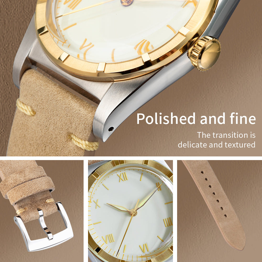 🔥Crystal Bubble Back Watches🔥Hestur HT8007 PT5000/SW200 36mm