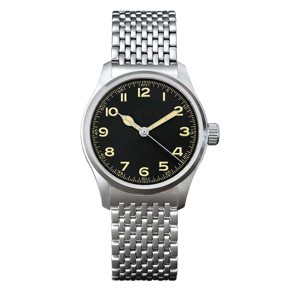 🔥Classic Pilot Automatic Watches, 🔥Hestur HT8006 Mechanical, Miyota 8215 38mm