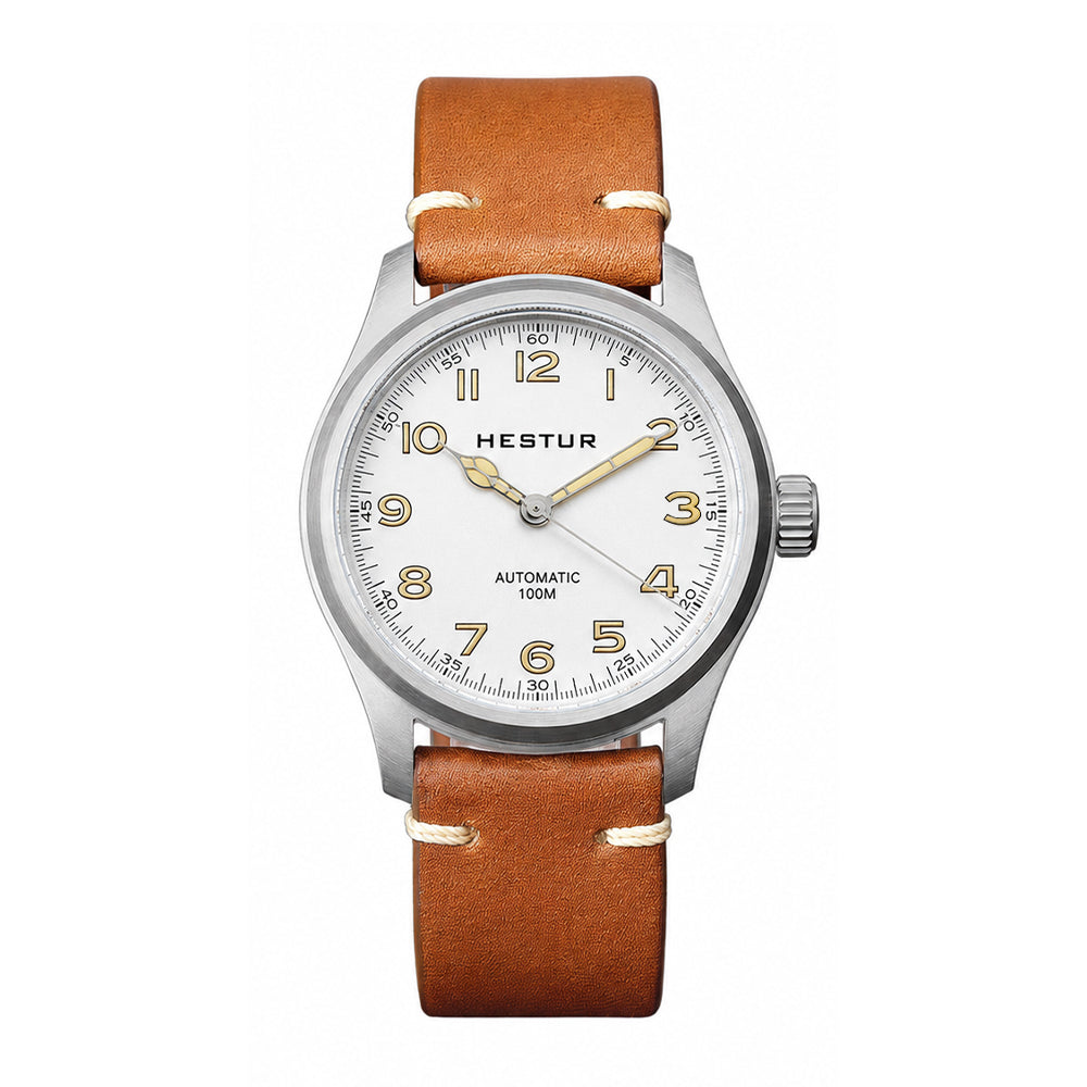 🔥Classic Pilot Automatic Watches, 🔥Hestur HT8006 Mechanical, Miyota 8215 38mm