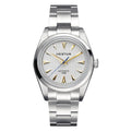 🔥Clous de Paris Dial 🔥Hestur HT8003 Automatic Watches Miyota 9015 36mm