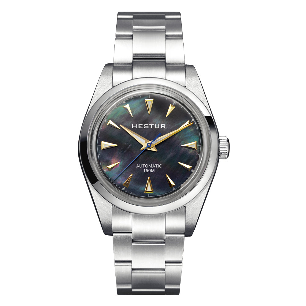 🔥Clous de Paris Dial 🔥Hestur HT8003 Automatic Watches Miyota 9015 36mm