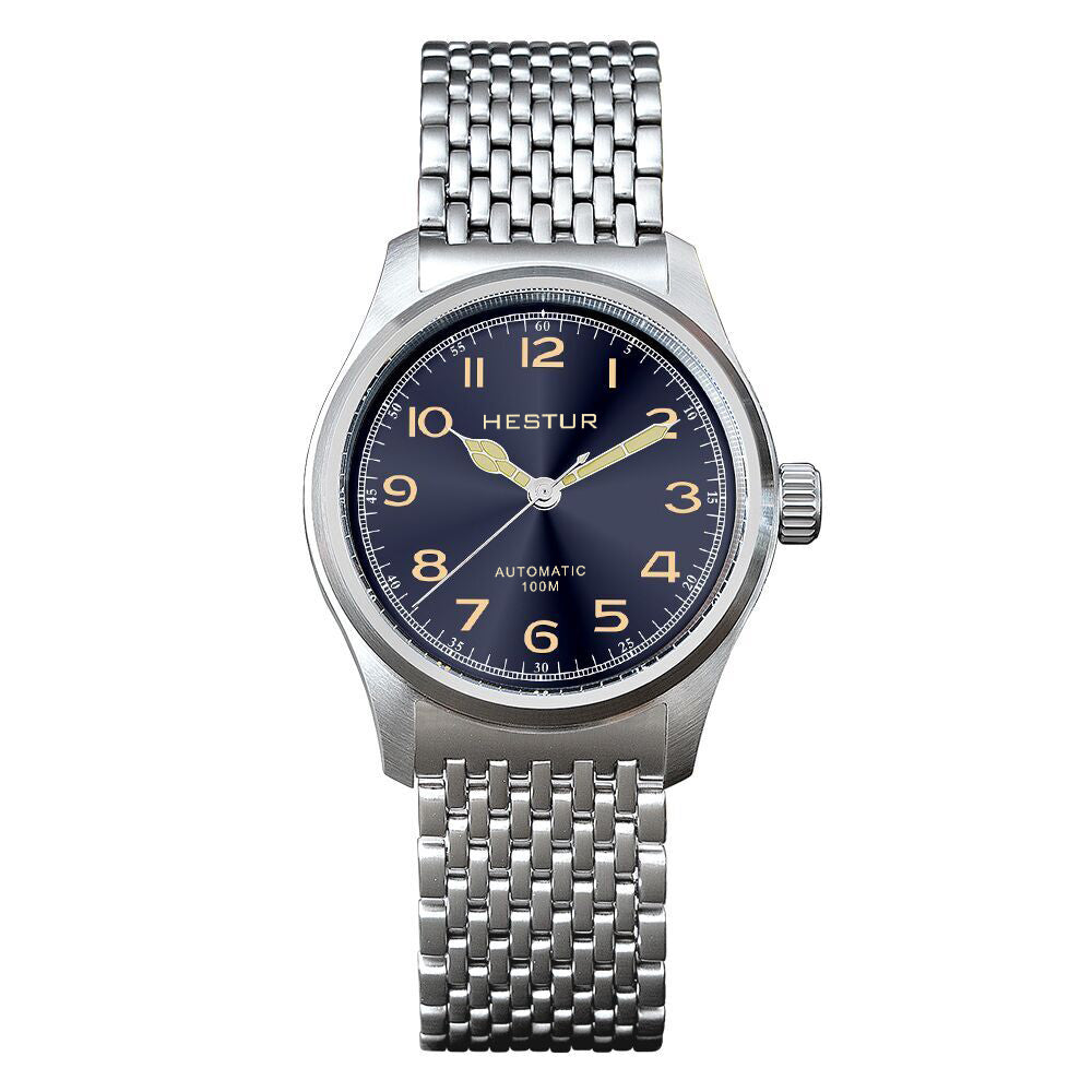 🔥Classic Pilot Automatic Watches, 🔥Hestur HT8006 Mechanical, Miyota 8215 38mm